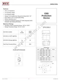 ESDSLC5V0L-TP Datasheet Cover