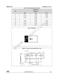 ESDZL5-1F4 Datasheet Page 5