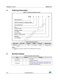 ESDZL5-1F4 Datasheet Page 8