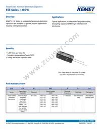 ESE475M400AH9AA Datasheet Cover