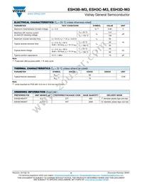 ESH3D-M3/57T Datasheet Page 2