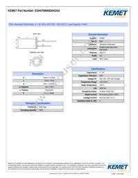 ESH475M400AH2AA Datasheet Cover