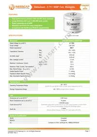 ESHSR-0650C0-002R7A5 Datasheet Cover