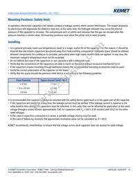 ESL107M035AE3AA Datasheet Page 14