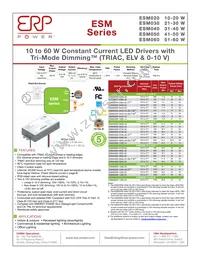 ESM050W-1050-42-Z1 Datasheet Cover