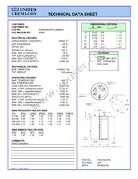 ESMH800VRT223MB80T Datasheet Cover