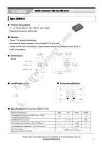 ESMIT-4164 Datasheet Cover