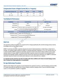 ESS106M063AE2EA Datasheet Page 4