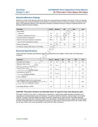 ESTW025A0F641-HZ Datasheet Page 2