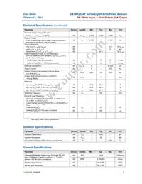 ESTW025A0F641-HZ Datasheet Page 3