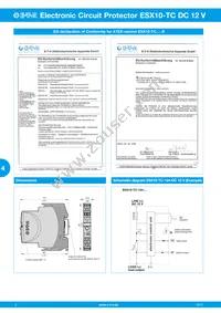 ESX10-TC-114-DC12V-10A-E Datasheet Page 4
