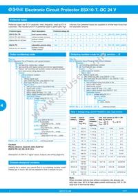 ESX10-TD-101-DC24V-X280 Datasheet Page 4