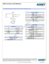 ESY477M050AL3AA Datasheet Cover