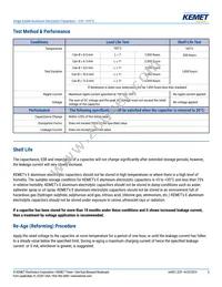 ESY827M025AH5AA Datasheet Page 5