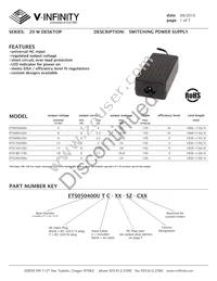 ETS050400U-P6N-ET Datasheet Cover