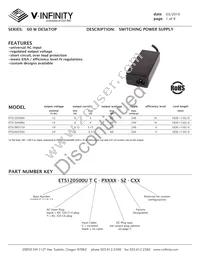 ETS190315UTC-ZP14P Datasheet Cover
