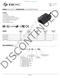 ETSA480083UC-P6RP-SZ Datasheet Cover