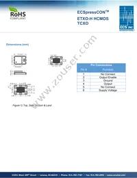 ETXO-H33CL-125.000 Datasheet Page 3