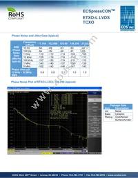 ETXO-L33CL-12.500 Datasheet Page 2