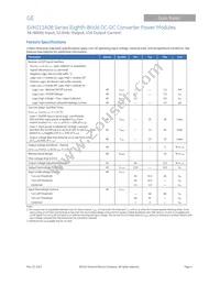 EVK011A0B41Z Datasheet Page 4