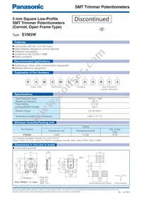 EVM-3WSX80BY2 Datasheet Cover