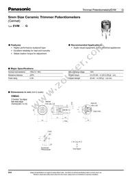 EVM-5AGA00B25 Datasheet Cover