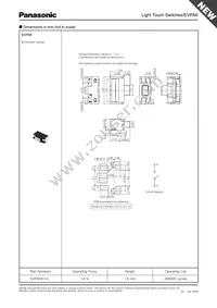 EVP-AKB11A Datasheet Page 2