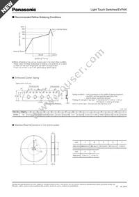 EVP-AKB11A Datasheet Page 3