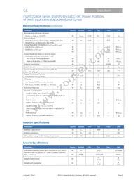 EVW020A0A41-SZ Datasheet Page 3