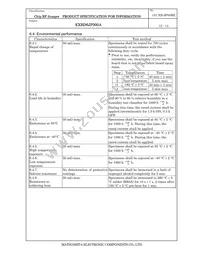 EXB-D6JP000A Datasheet Page 5