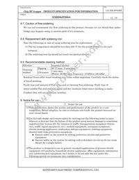 EXB-D6JP000A Datasheet Page 10