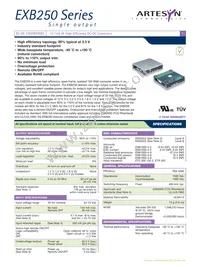 EXB250-48S2V5-RJ Datasheet Cover