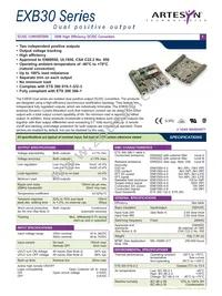 EXB30-48D3V3-2V5 Datasheet Cover
