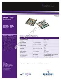 EXB50-48S3V3J Datasheet Cover