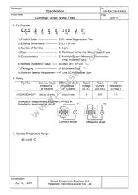 EXC-24CE360UP Datasheet Page 3