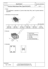 EXC-24CF900U Datasheet Page 2