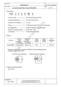 EXC-24CN601X Datasheet Page 3