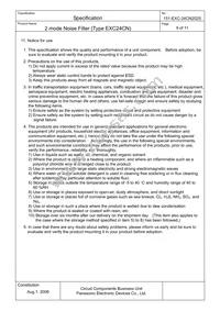 EXC-24CN601X Datasheet Page 10