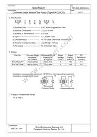 EXC-28CG900U Datasheet Page 3
