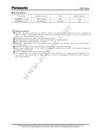 EXC-EMT103DT Datasheet Page 4