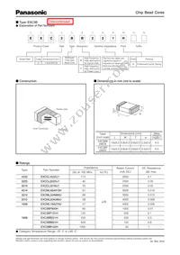 EXC-ML45A910H Datasheet Page 3