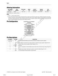 EY1603TI-ADJ Datasheet Page 2