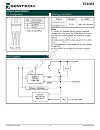 EZ1083CT-3.3 Datasheet Page 4