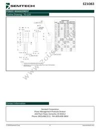 EZ1083CT-3.3 Datasheet Page 5
