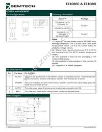 EZ1086CT-3.3T Datasheet Page 4
