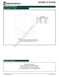 EZ1086CT-3.3T Datasheet Page 6