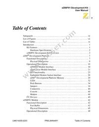 EZ80F916050MODG Datasheet Page 5