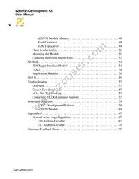 EZ80F916050MODG Datasheet Page 6