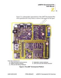 EZ80F916050MODG Datasheet Page 15