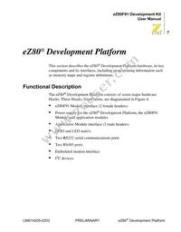EZ80F916050MODG Datasheet Page 17